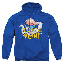 Load image into Gallery viewer, Rugrats Tommy Pickles Has A Plan Mens Hoodie Royal Blue