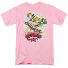 Load image into Gallery viewer, Rugrats Queen A For Angelica Mens T Shirt Pink