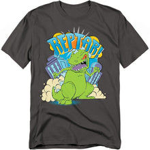Load image into Gallery viewer, Rugrats Reptar Stomp Mens T Shirt Charcoal