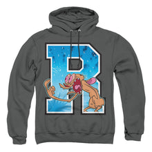 Load image into Gallery viewer, Ren And Stimpy R Is For Ren Mens Hoodie Charcoal