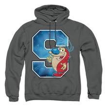 Load image into Gallery viewer, Ren And Stimpy S Is For Stimpy Mens Hoodie Charcoal