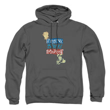 Load image into Gallery viewer, Ren And Stimpy Hygiene Is Very Important Mens Hoodie Charcoal