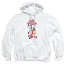 Load image into Gallery viewer, Ren And Stimpy Ren And Stimpy Show Mens Hoodie White