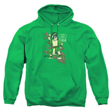 Load image into Gallery viewer, Avatar The Last Airbender Toph Rock Slide Mens Hoodie Kelly Green