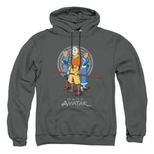 Load image into Gallery viewer, Avatar The Last Airbender Team Avatar Mens Hoodie Charcoal
