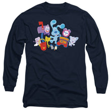 Load image into Gallery viewer, Blues Clues (Classic) Friend Party Mens Long Sleeve Shirt Navy