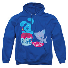 Load image into Gallery viewer, Blues Clues (Classic) Paint It! Mens Hoodie Royal Blue