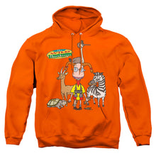 Load image into Gallery viewer, Wild Thornberrys Elizas Safari Mens Hoodie Orange