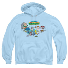 Load image into Gallery viewer, Wild Thornberrys Eliza, Darwin, Donny And Debbie Mens Hoodie Light Blue