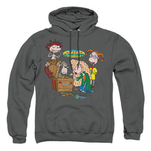 Load image into Gallery viewer, Wild Thornberrys Treasure Hunt Mens Hoodie Charcoal