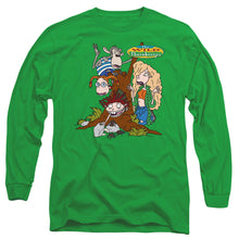 Load image into Gallery viewer, Wild Thornberrys Donnys Dinner Mens Long Sleeve Shirt Kelly Green