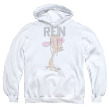 Load image into Gallery viewer, Ren And Stimpy Collegiate Ren Mens Hoodie White