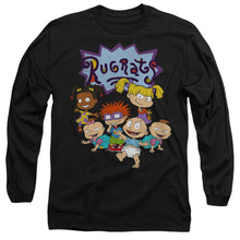 Load image into Gallery viewer, Rugrats Rugrats Group Mens Long Sleeve Shirt Black Officially Licensed