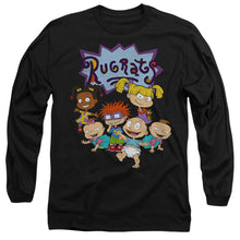 Load image into Gallery viewer, Rugrats Rugrats Group Mens Long Sleeve Shirt Black Officially Licensed