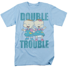 Load image into Gallery viewer, Rugrats Double Trouble Mens T Shirt Light Blue