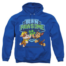 Load image into Gallery viewer, Paw Patrol Born Pawsome Mens Hoodie Royal Blue