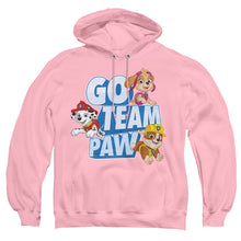 Load image into Gallery viewer, Paw Patrol Go Team Paw Mens Hoodie Pink