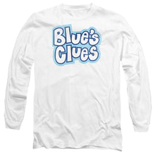 Load image into Gallery viewer, Blues Clues Blues Clues Vintage Logo Mens Long Sleeve Shirt White Officially Licensed
