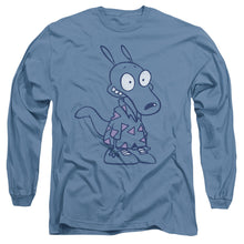 Load image into Gallery viewer, Rocko'S Modern Life Rocko Shirt Mens Long Sleeve Shirt Carolina Blue