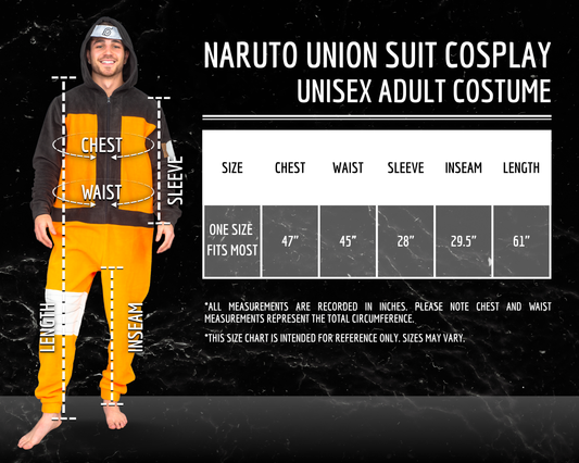 Naruto Costume Jumpsuit Pajamas with Hood Halloween Costume Cosplay