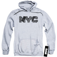 Load image into Gallery viewer, New York City Nyc Map Fill Mens Hoodie Athletic Heather
