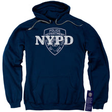 Load image into Gallery viewer, New York City Nypd Mens Hoodie Navy
