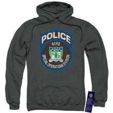Load image into Gallery viewer, New York City Special Ops Mens Hoodie Charcoal