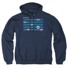 Load image into Gallery viewer, New York City Waves Mens Hoodie Navy