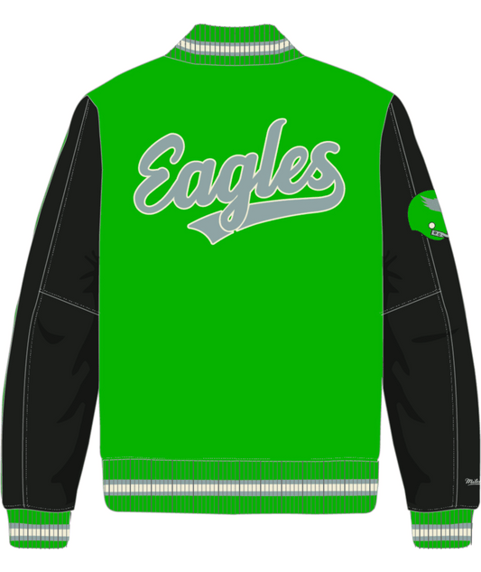 Philadelphia Eagles - Mitchell and Ness NFL Team Legacy Varsity Jacket Green