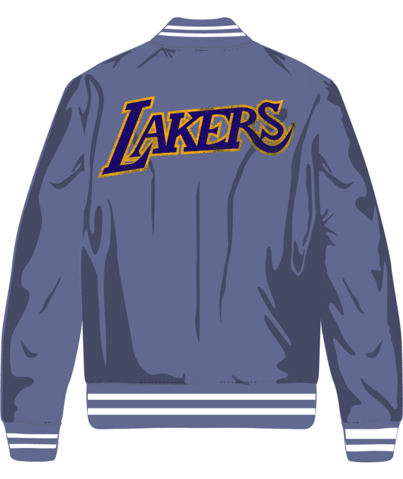 Los Angeles Lakers - Oversized Varsity Jacket