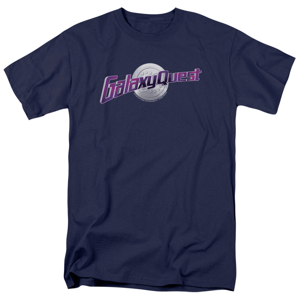 Galaxy Quest Logo Mens T Shirt Navy Blue