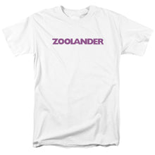 Load image into Gallery viewer, Zoolander Logo Mens T Shirt White