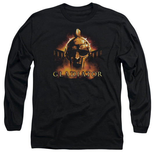 Gladiator My Name Is Mens Long Sleeve Shirt Black Officially Licensed