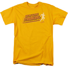 Load image into Gallery viewer, Old School Streaking Mens T Shirt Gold