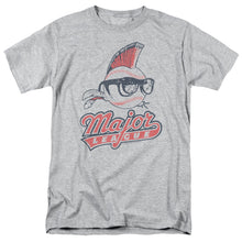 Load image into Gallery viewer, Major League Vintage Logo Mens T Shirt Athletic Heather