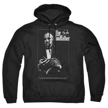 Load image into Gallery viewer, Godfather Poster Mens Hoodie Black