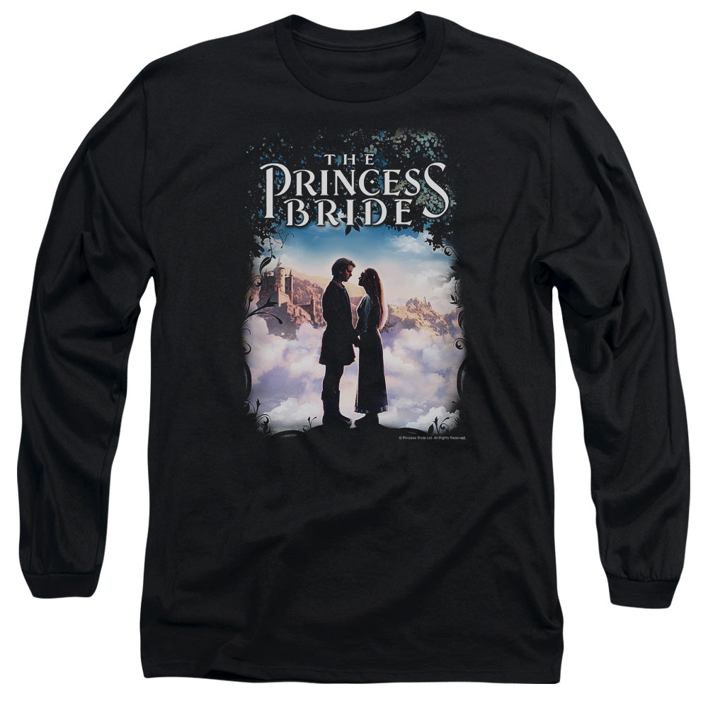 The Princess Bride Storybook Love Mens Long Sleeve Shirt Black