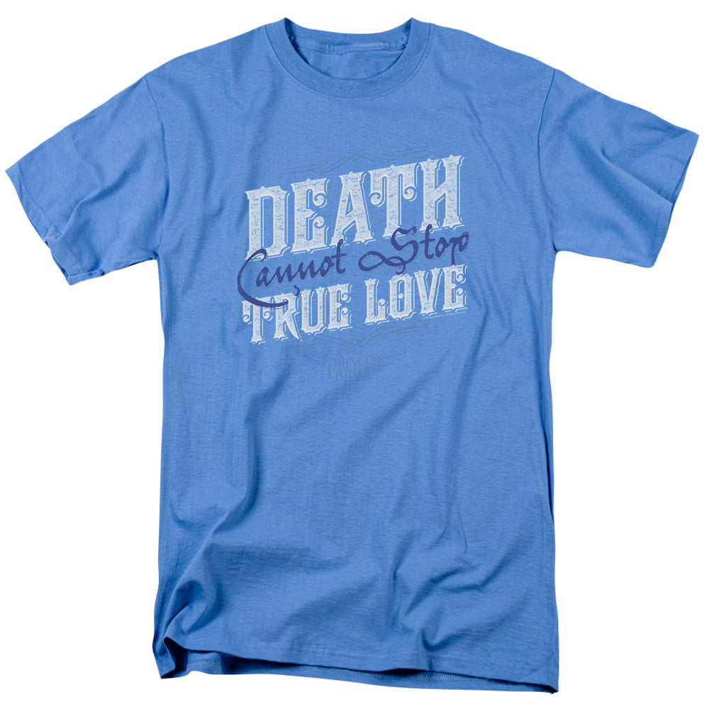 Princess Bride Love Over Death Mens T Shirt Carolina Blue