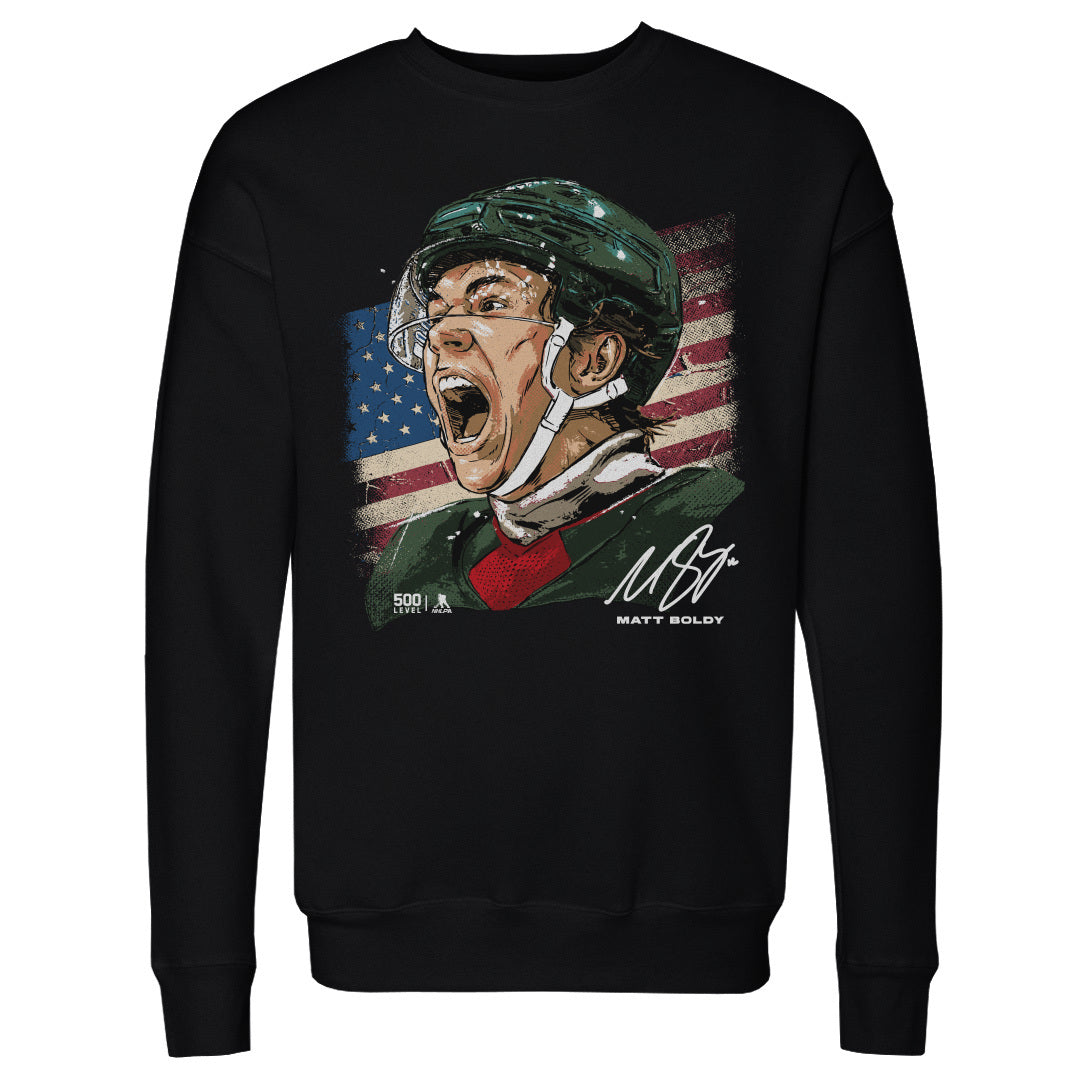 Matt Boldy Minnesota USA Portrait WHT