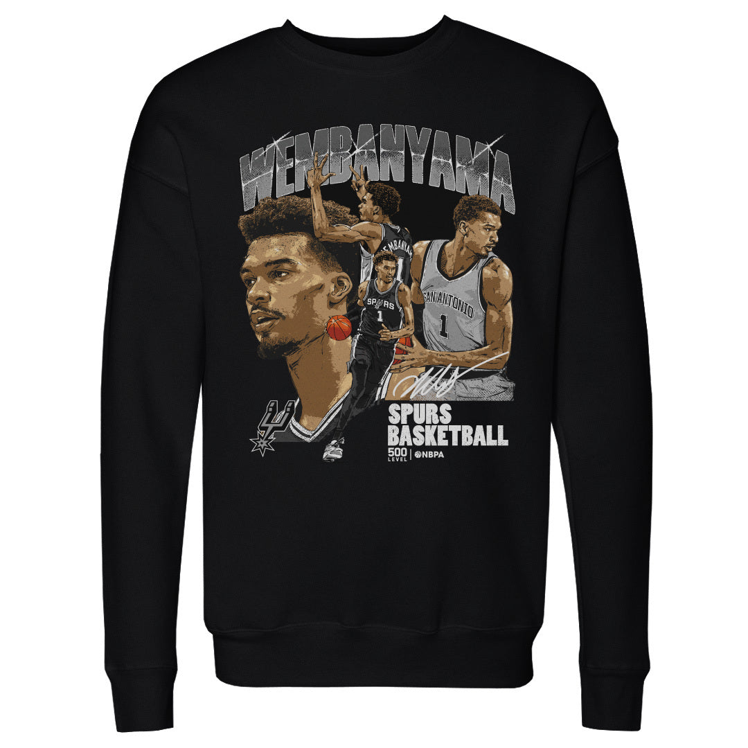 Victor Wembanyama San Antonio Spurs Collage WHT