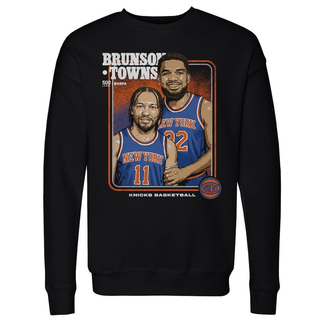 Jalen Brunson & Karl-Anthony Towns New York Knicks Step Brothers WHT