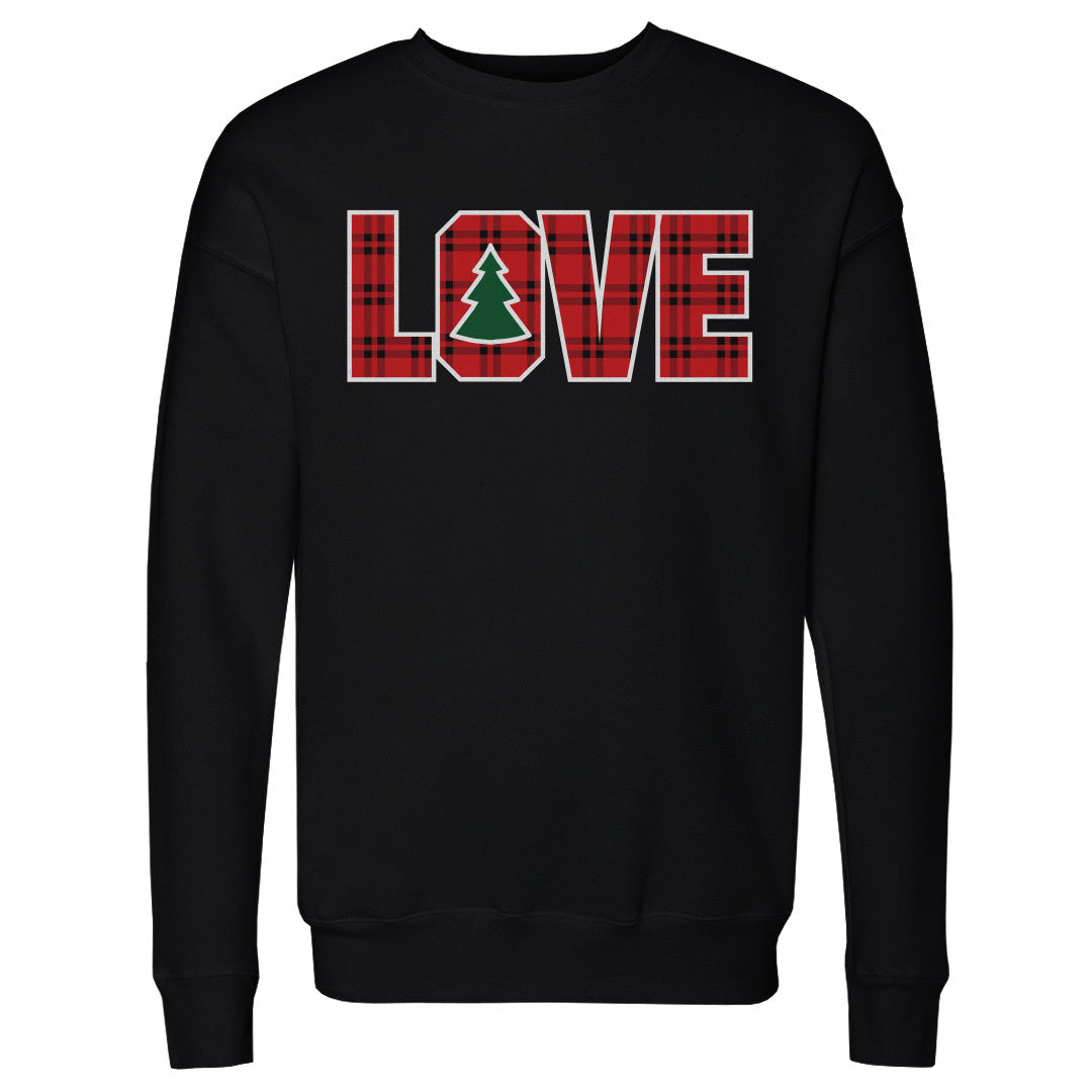 Christmas LOVE Christmas Plaid WHT