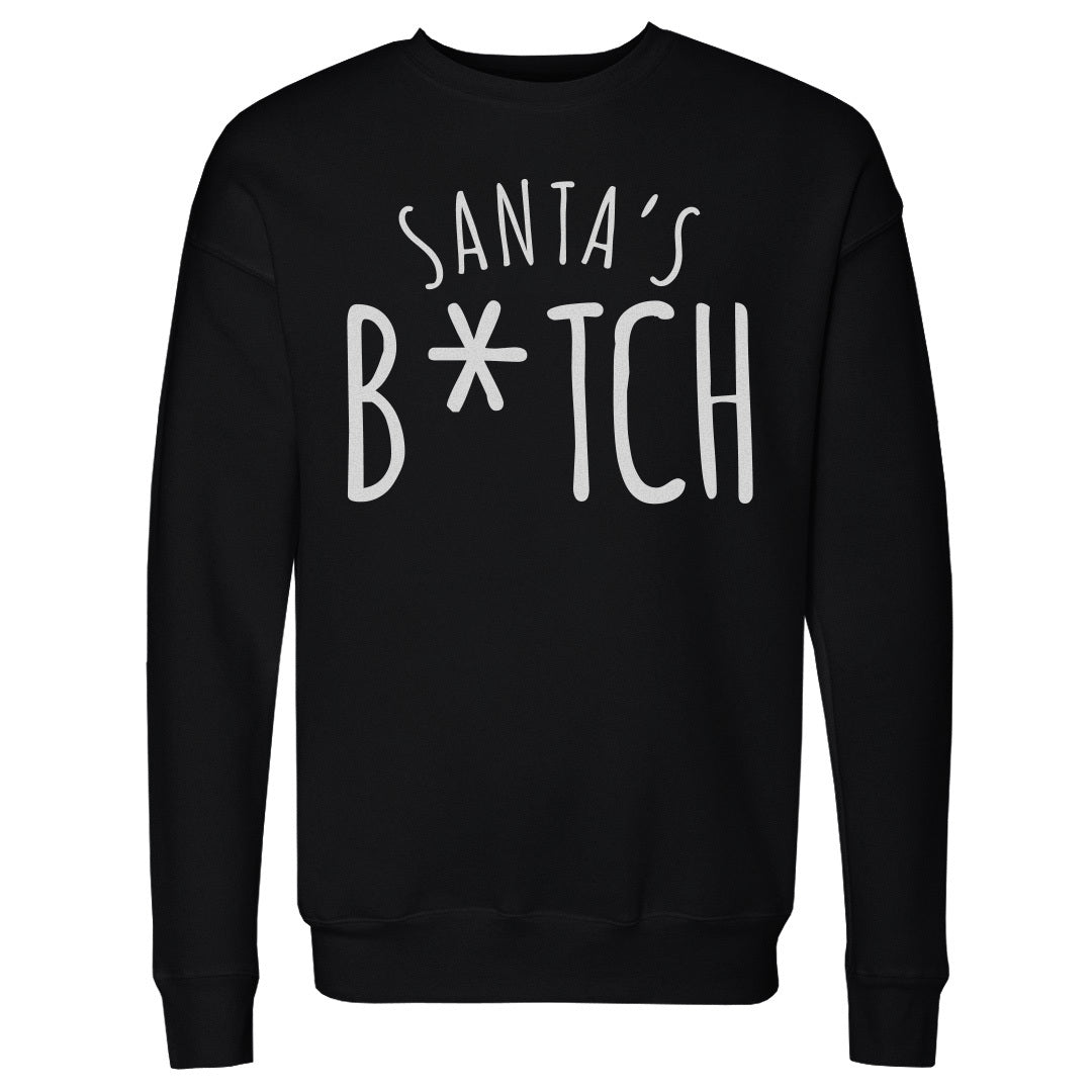 Christmas Santa's B-tch WHT