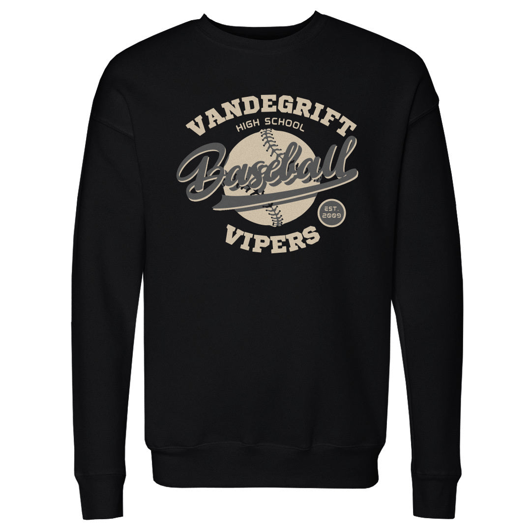 Vandegrift Crown Trio Baseball Script WHT
