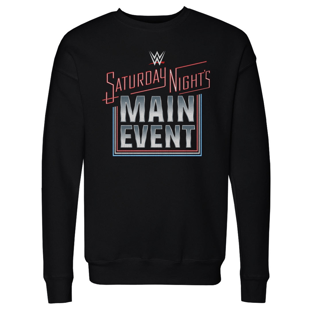 WWE Saturday Night's Main Event 2024 Logo WHT