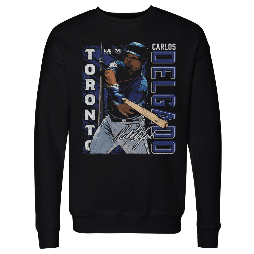 Carlos Delgado Toronto Gritty WHT