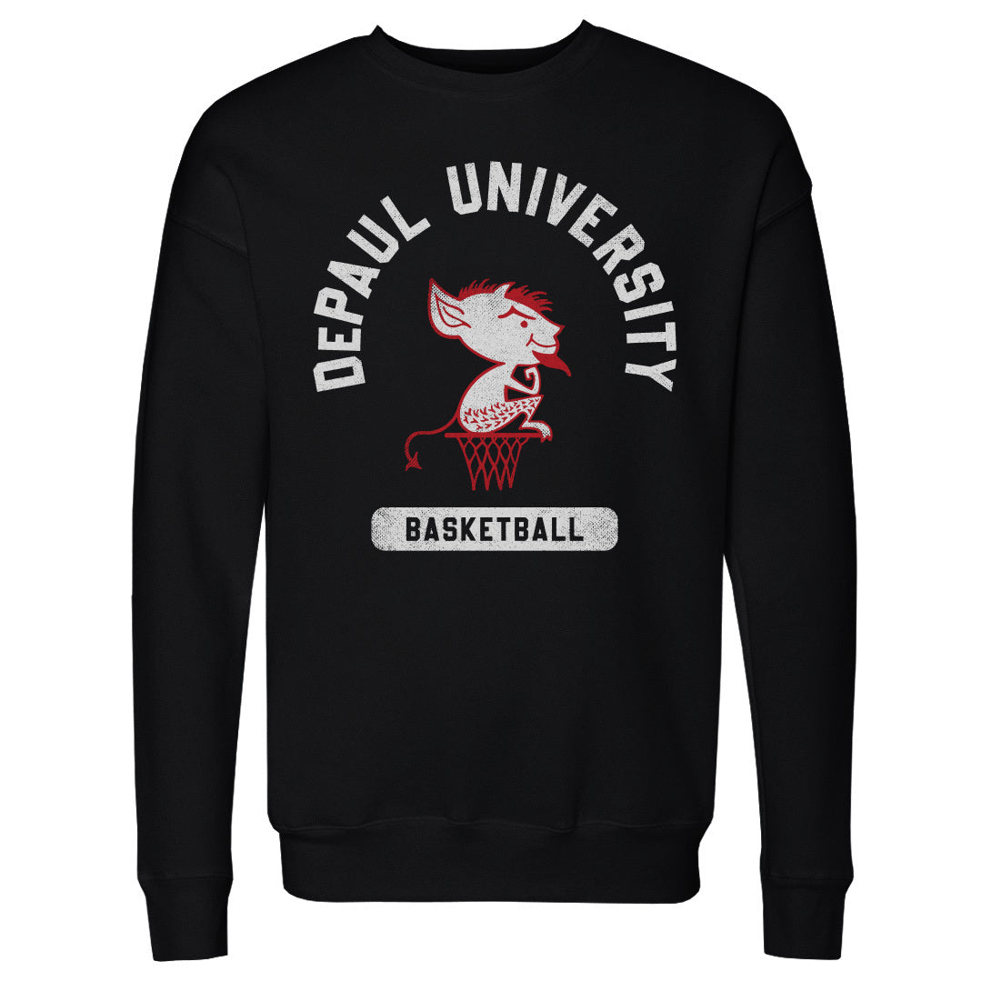DePaul Blue Demons Mascot Basketball WHT