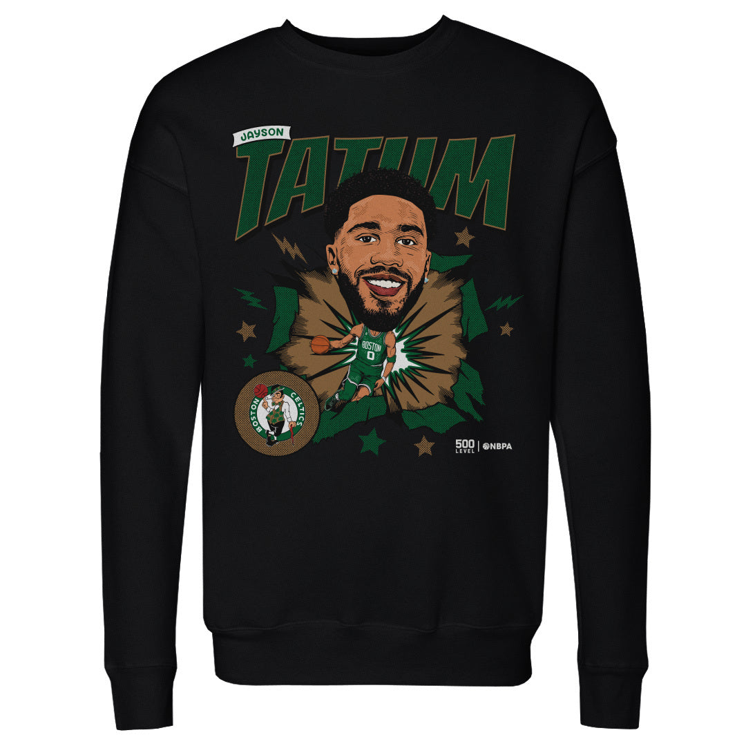 Jayson Tatum Boston Celtics Caricature WHT