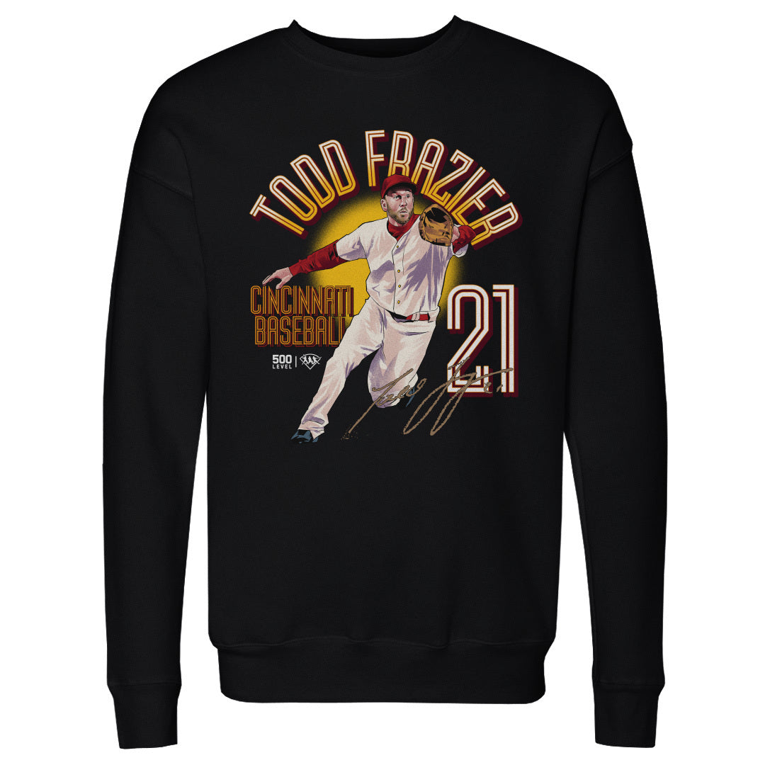 Todd Frazier Cincinnati Name Arc WHT