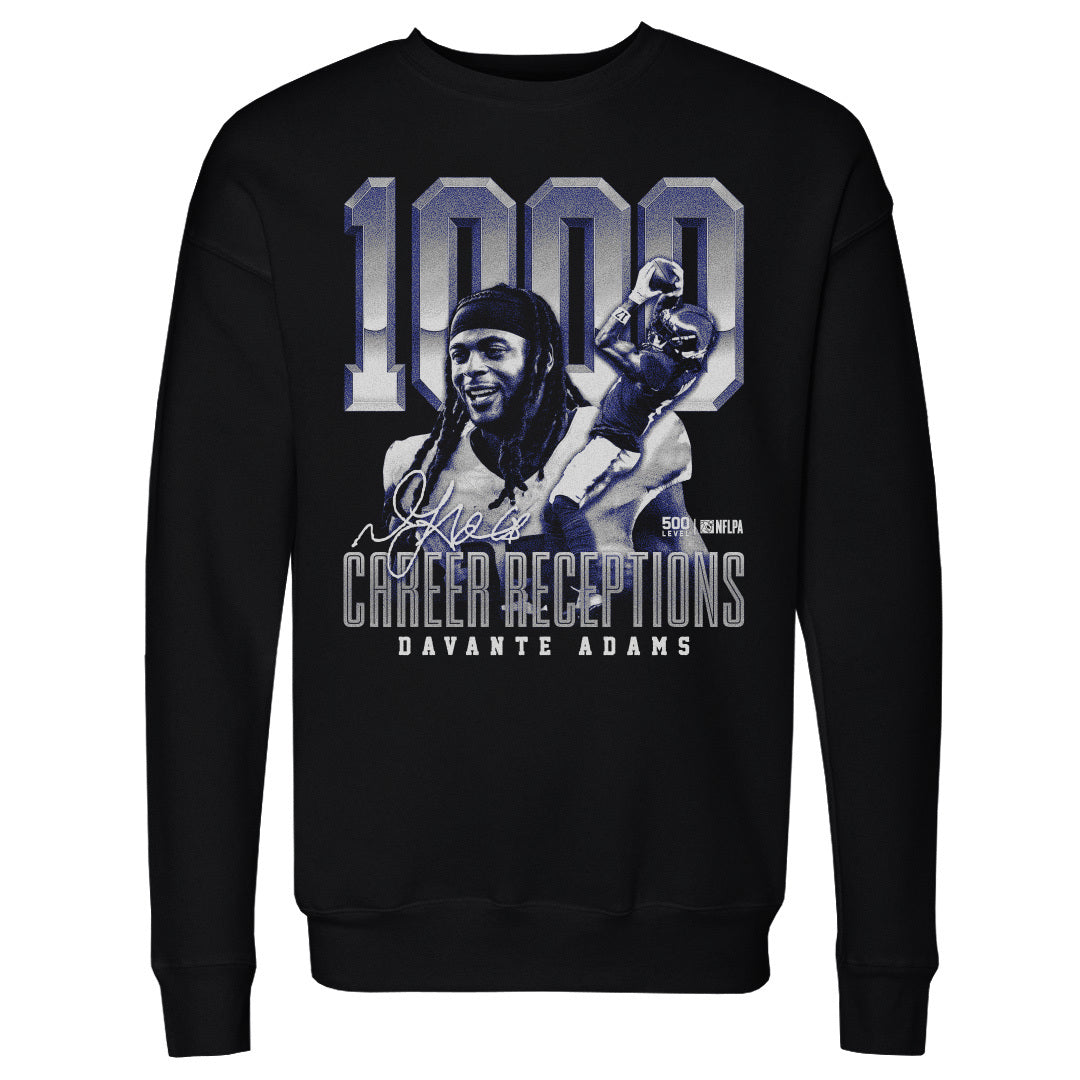 Davante Adams Los Angeles R 1000 Career Receptions WHT